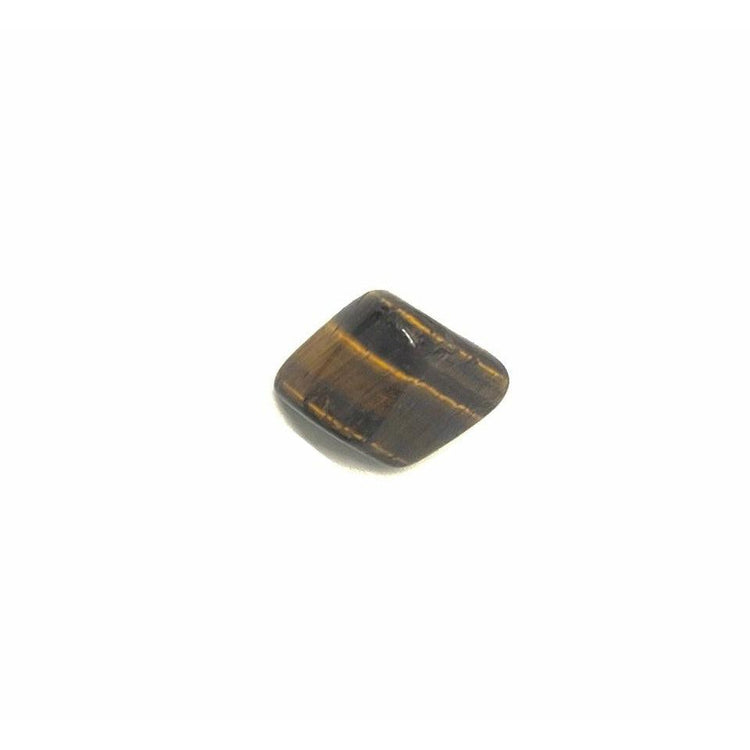 Dim Gray Tiger's Eye Tumbled Stone
