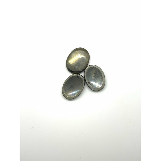 Beige Pyrite Worry Stone