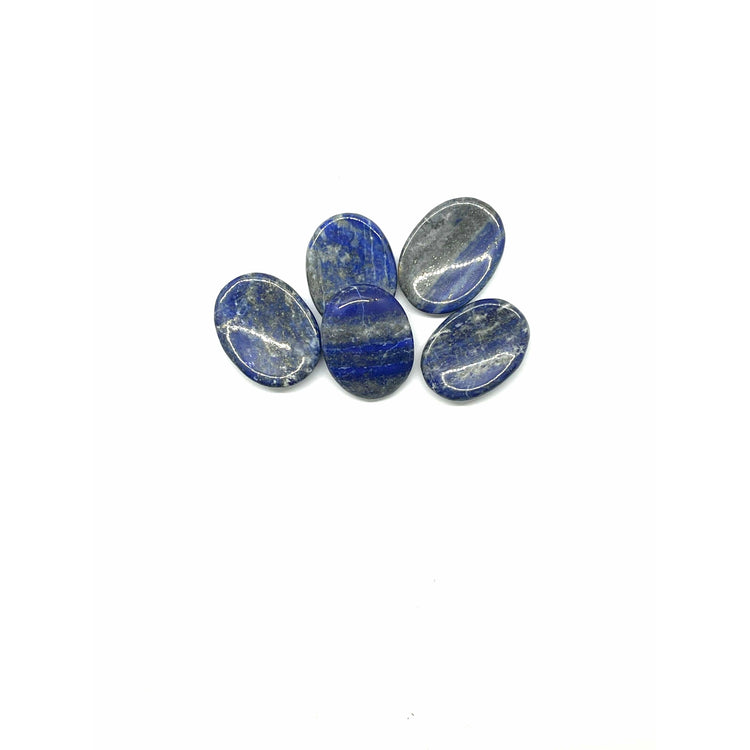 Dim Gray Lapis Lazuli Worry Stones
