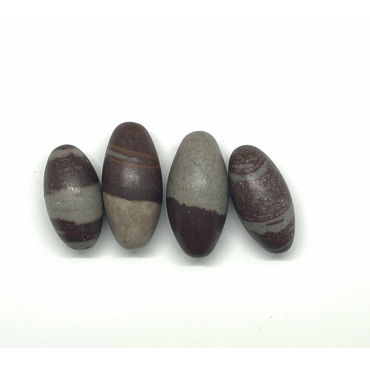 White Smoke Shiva Lingam Tumbled Stone