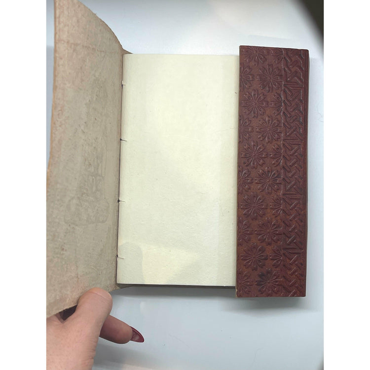 Gray Buddha Leather Journal