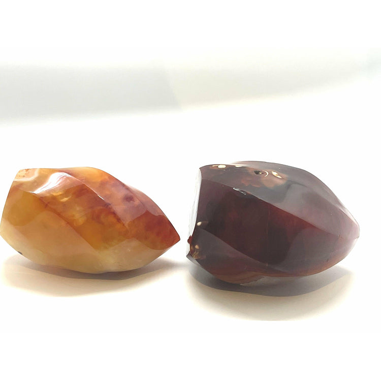 Light Gray Carnelian Flame