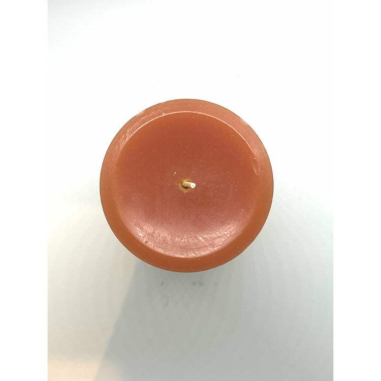 Gray Candles: Reiki Pillar Large