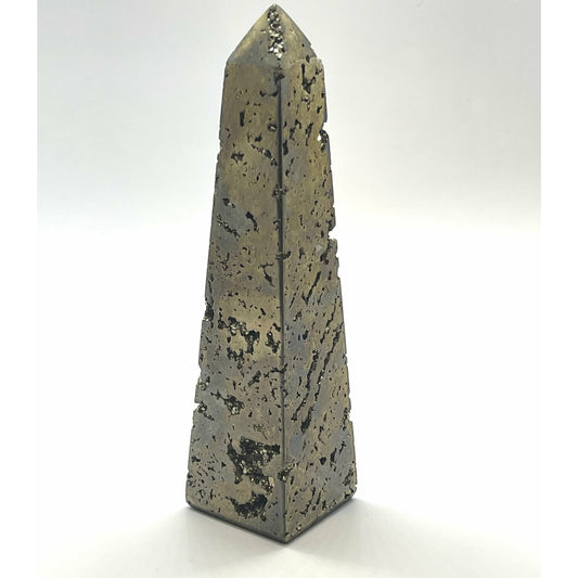 Beige Pyrite Obelisks Medium