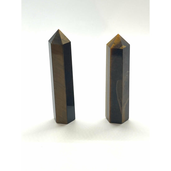 Beige Tigers Eye Obelisk Medium