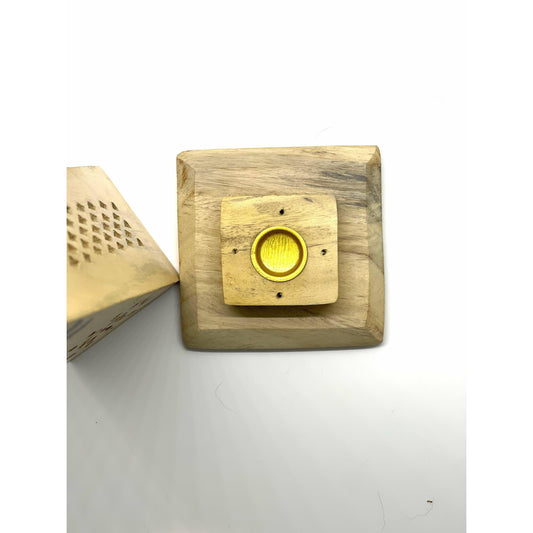 Gray Tower Burner: Floral Design