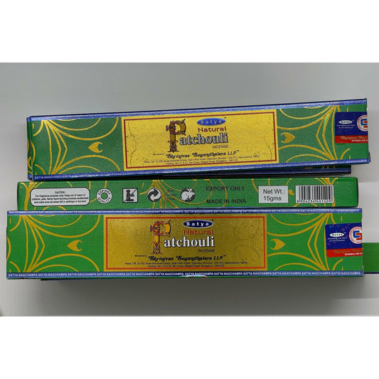 Dark Slate Gray Incense: Satya Natural Patchouli