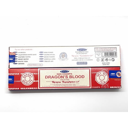 Beige Incense: Satya Dragon's Blood