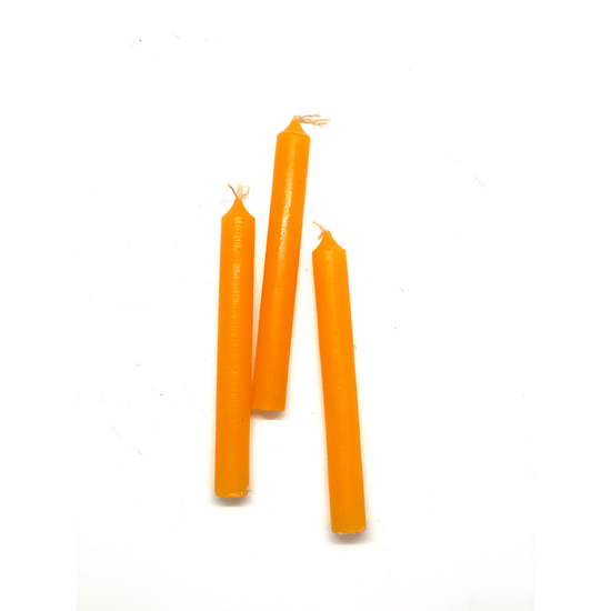 Orange Chime Candles