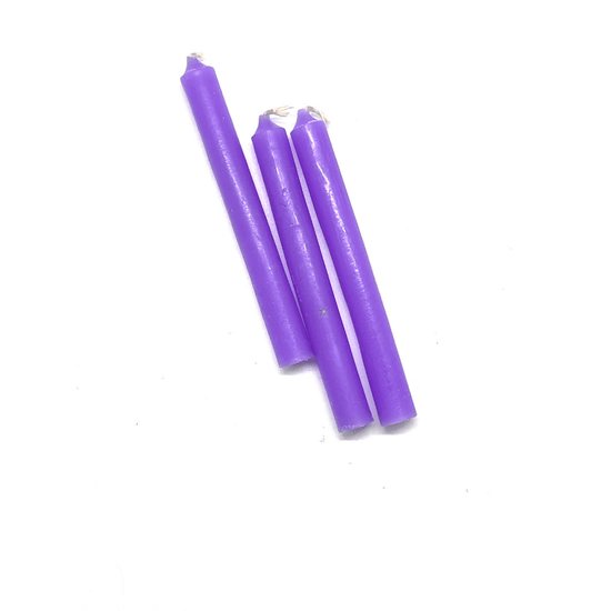 Purple Chime Candles