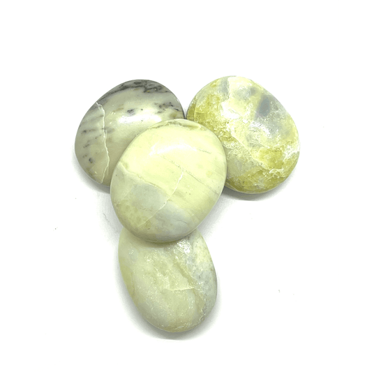 Medium Serpentine Palm Stone