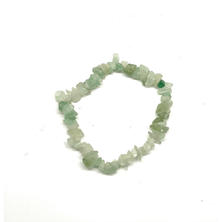 Green Aventurine Chip Bracelet