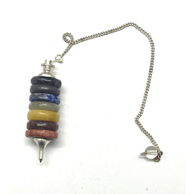 Pendulum: 7 Chakra stone Spring