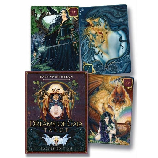 Dark Slate Gray Dreams of Gaia Tarot Pocket addition