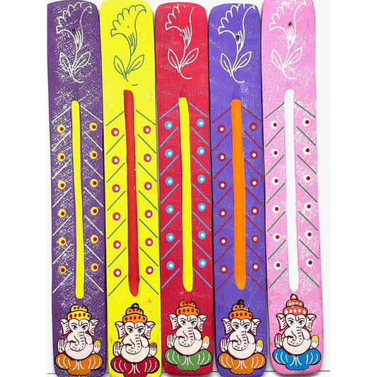 Burner: Ganesha hand-painted colorful burner