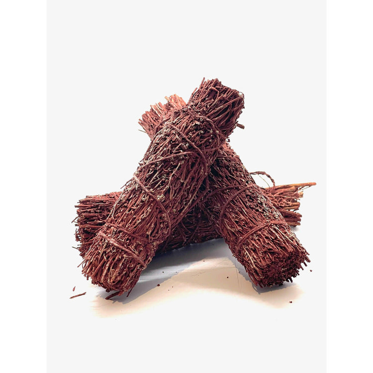 Smudge: Sage dipped in Dragon's Blood