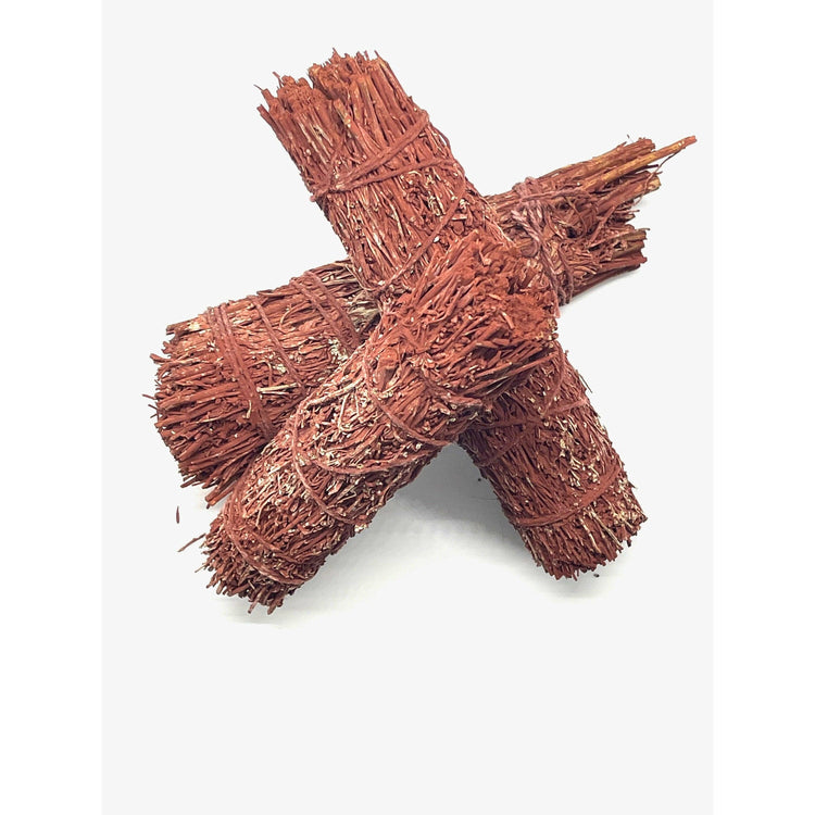 Smudge: Sage dipped in Dragon's Blood
