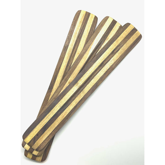 Burner: Striped Wooden Burner