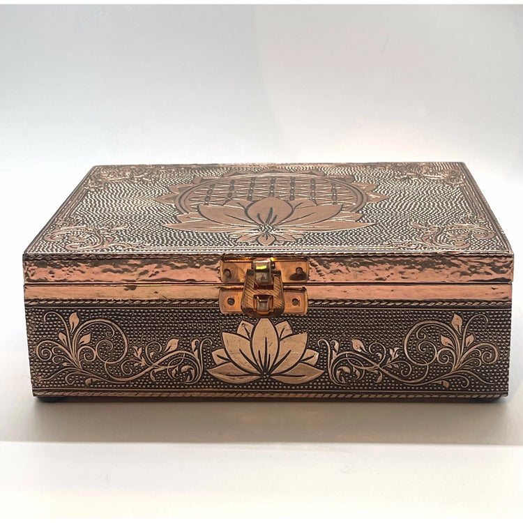 Lotus Flower & Flower of Life Box: Multiple Designs And Variations