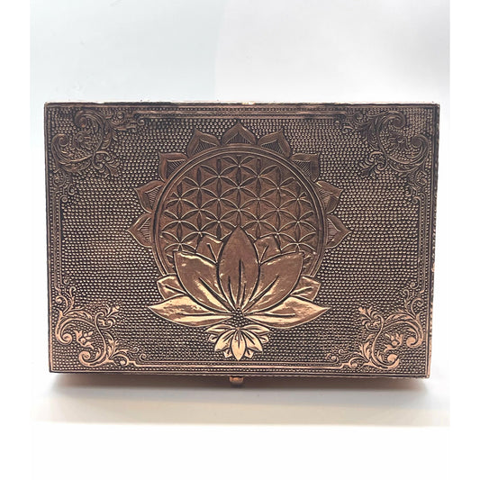 Lotus Flower & Flower of Life Box: Multiple Designs And Variations