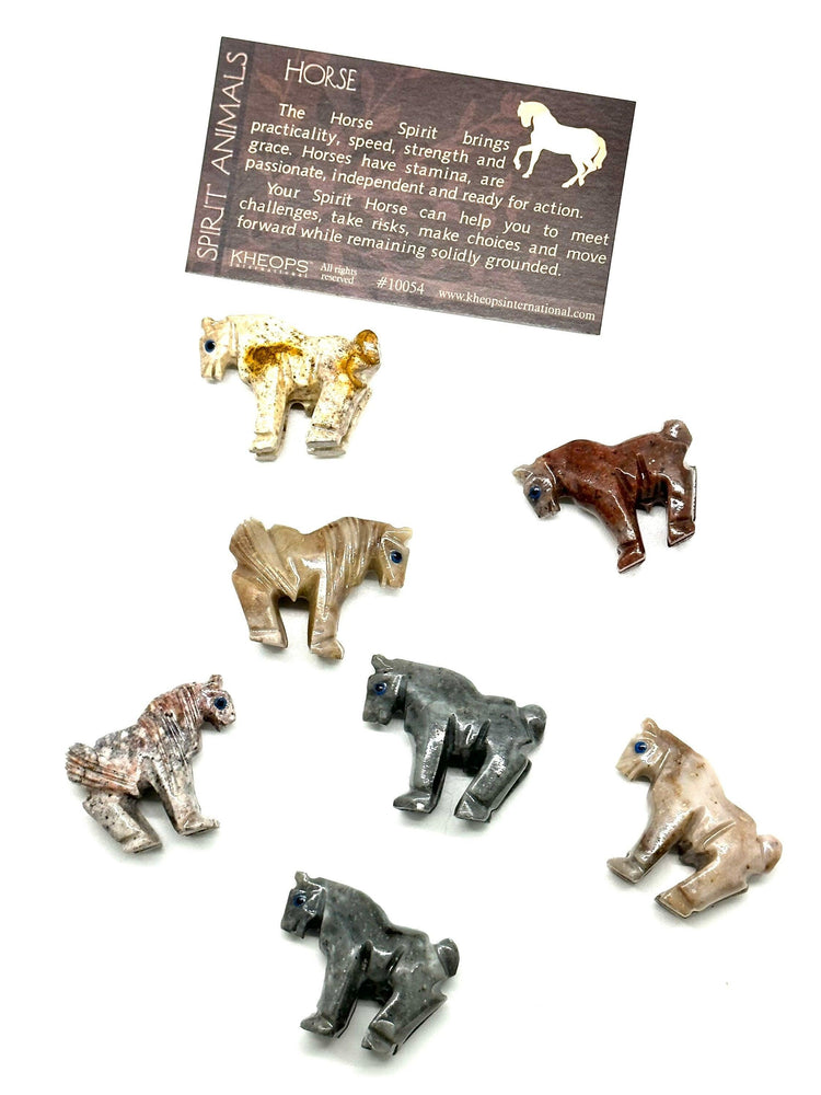 Dolomite Spirit Animals Part 2 (Owl, Horse, Elephant, Dolphin, Turtle)