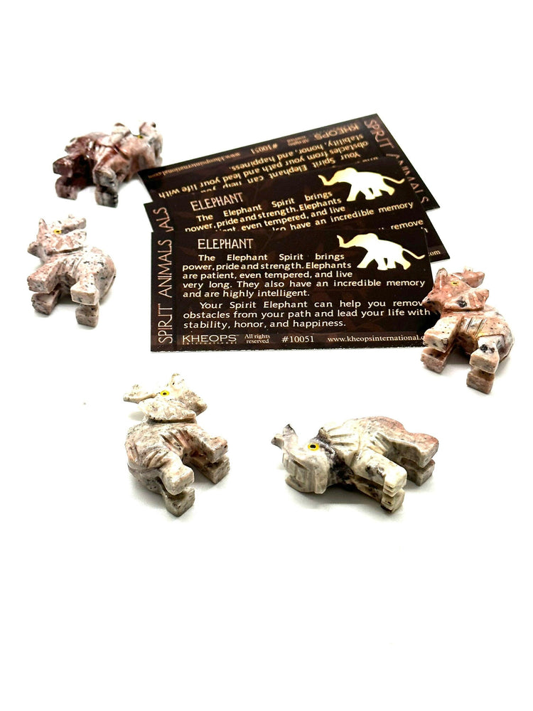 Dolomite Spirit Animals Part 2 (Owl, Horse, Elephant, Dolphin, Turtle)