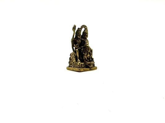 Trimurti, Lord Shiva, Vishnu & Brahm brass figurine