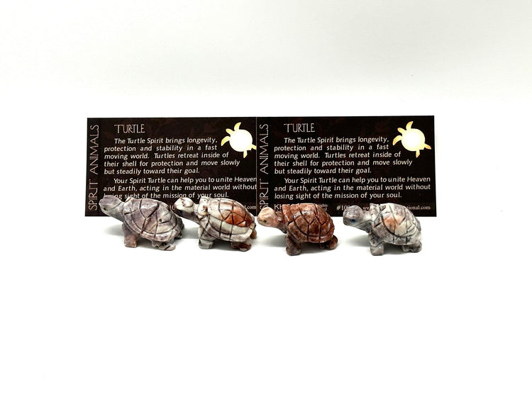 Dolomite Spirit Animals Part 2 (Owl, Horse, Elephant, Dolphin, Turtle)