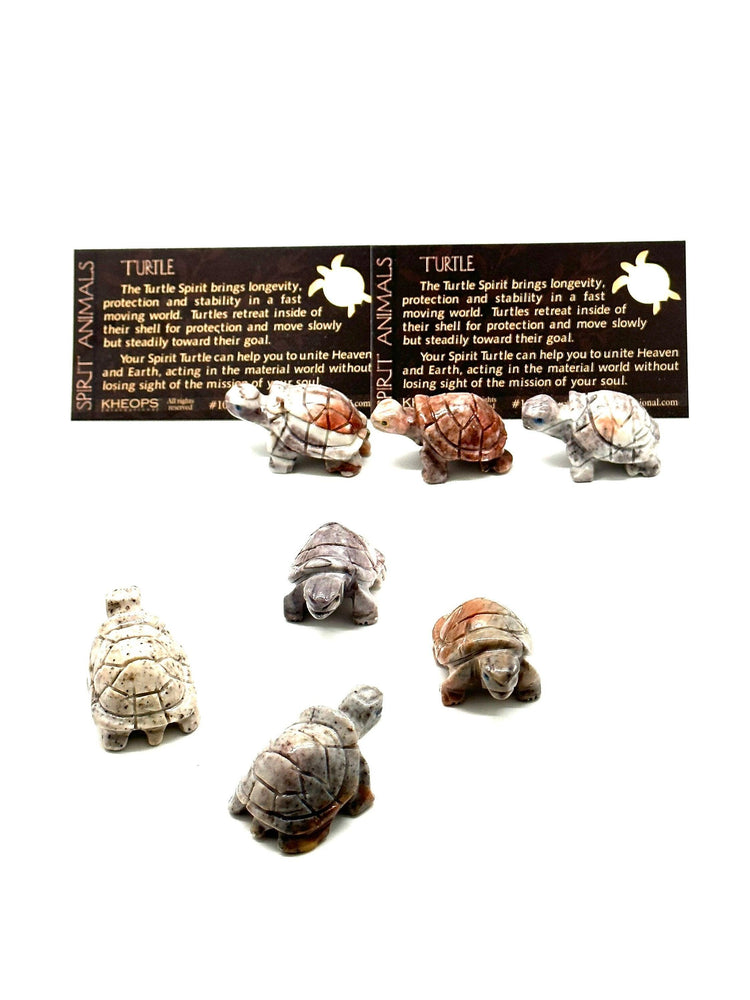 Dolomite Spirit Animals Part 2 (Owl, Horse, Elephant, Dolphin, Turtle)