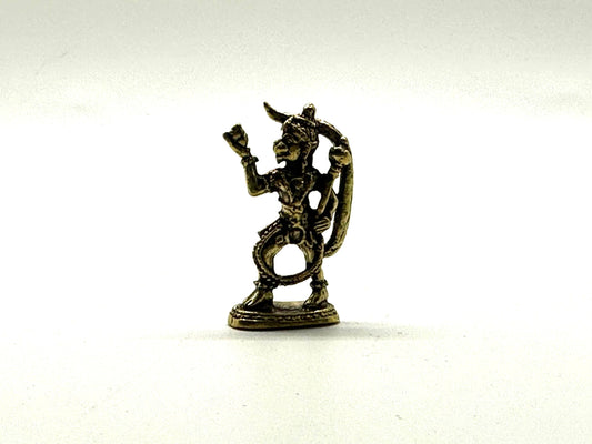 Standing Hanuman Brass Figurine