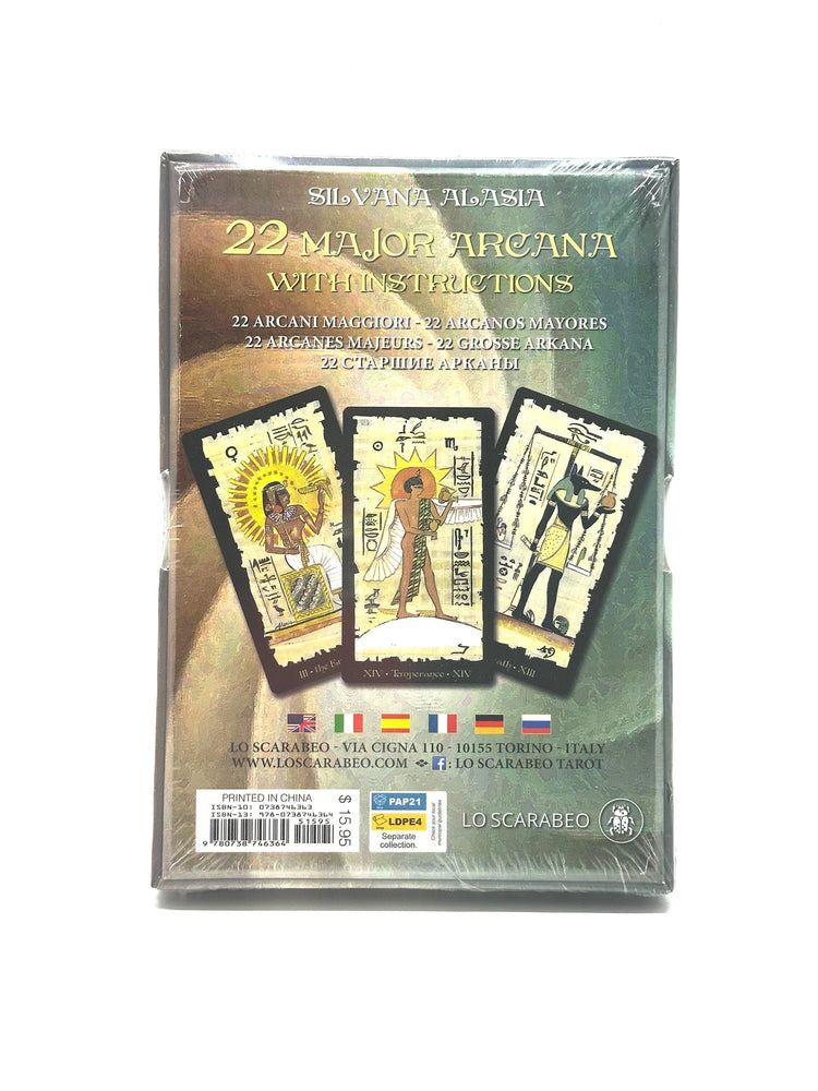 Egyptian Tarot Grand Trumps by Lo Scarebo