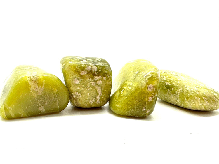 Light Jade larger tumbled stone