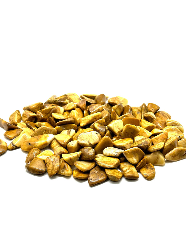 Yellow Jasper Tumbled Stone