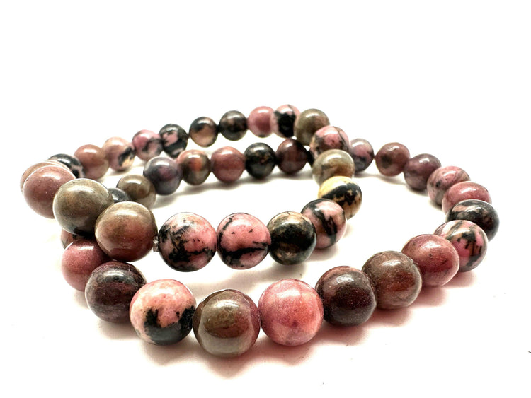 Bracelet: Rhodonite
