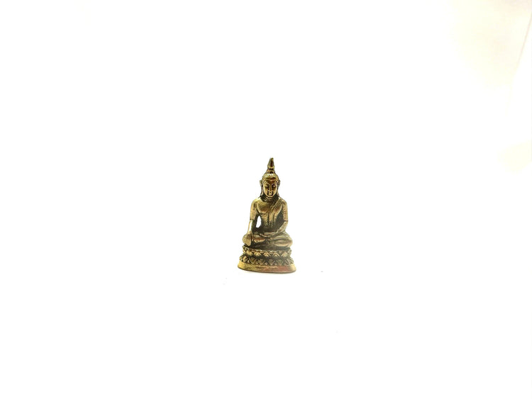 Shakayamuni Buddha brass figurine