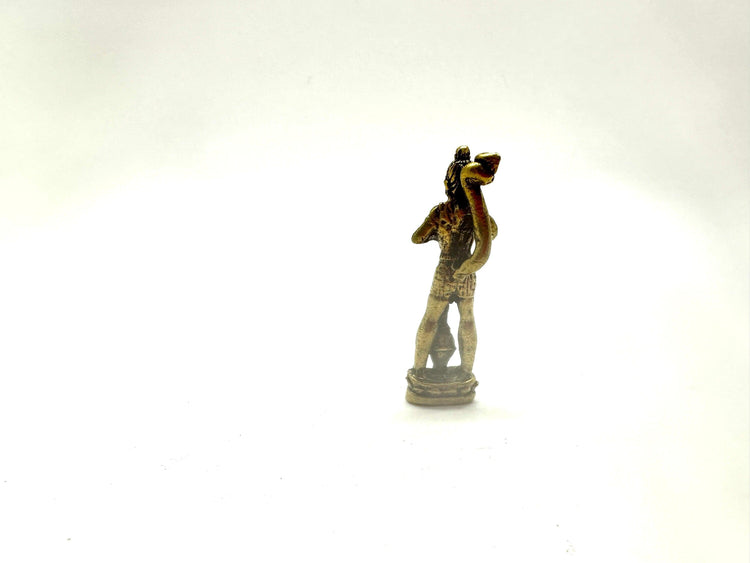 Standing Hanuman Brass Figurine