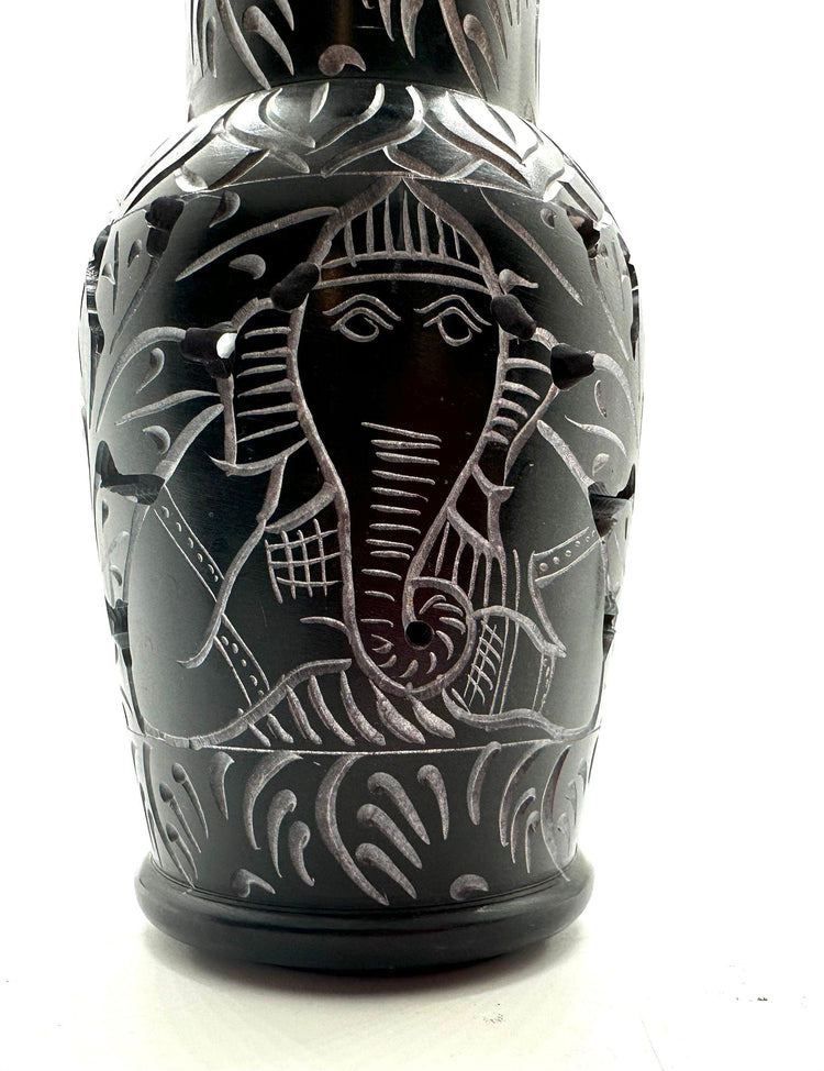 Ganesha Soapstone Incense Burner
