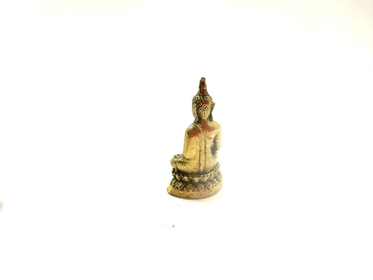 Shakayamuni Buddha brass figurine