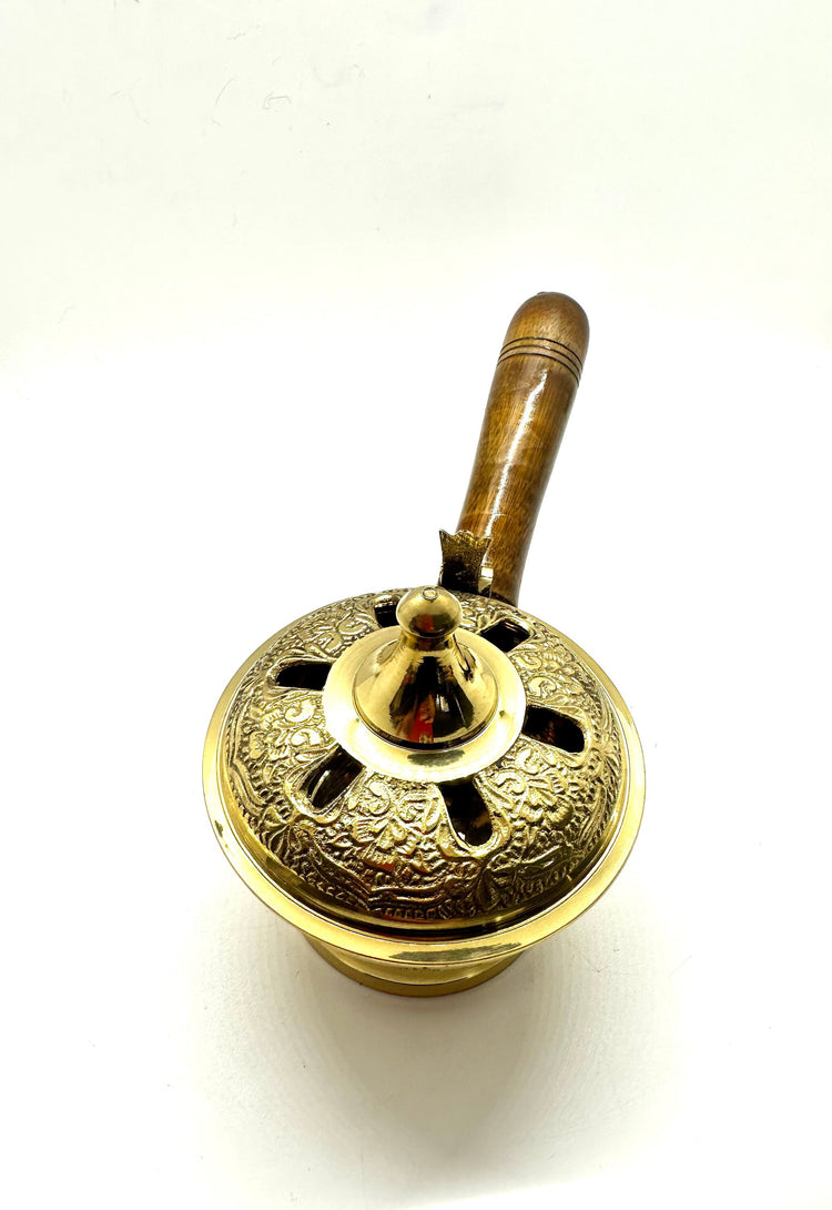 Burner: Brass Censer burner with handle