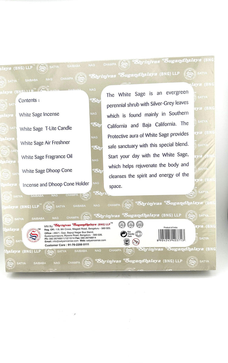 Satya White Sage Gift Box