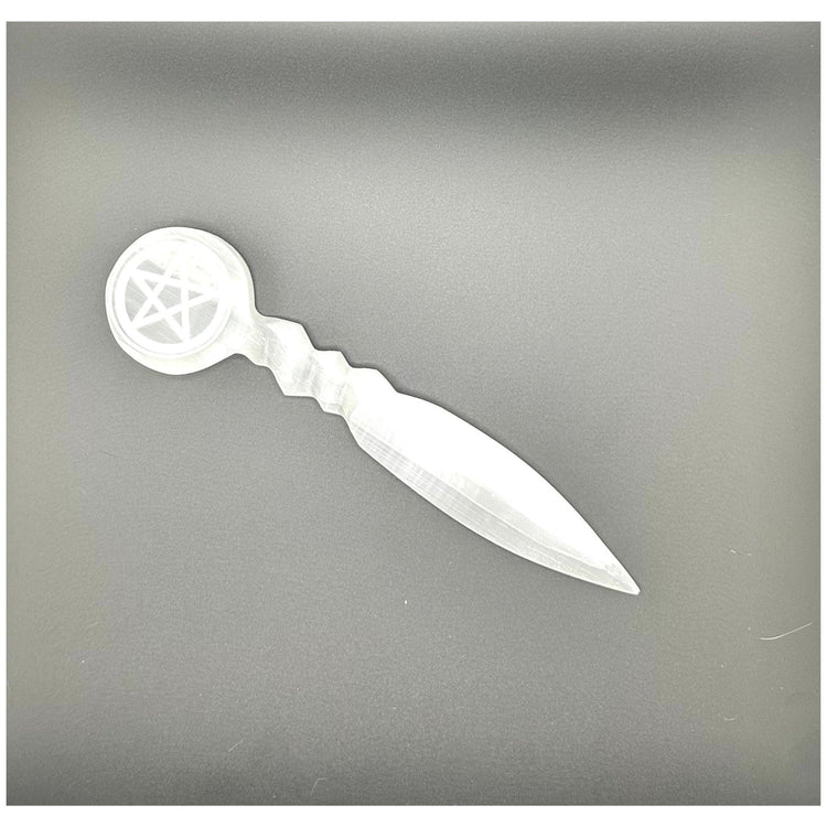 Selenite Athame