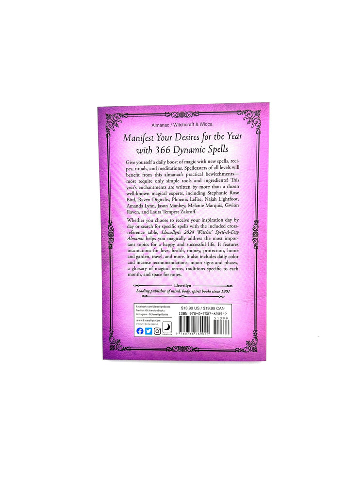 Llewellyn's 2024 Witches' Spell-A-Day Almanac