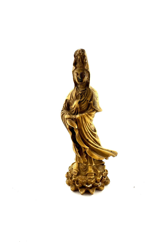Kwan Yin Resin Statue
