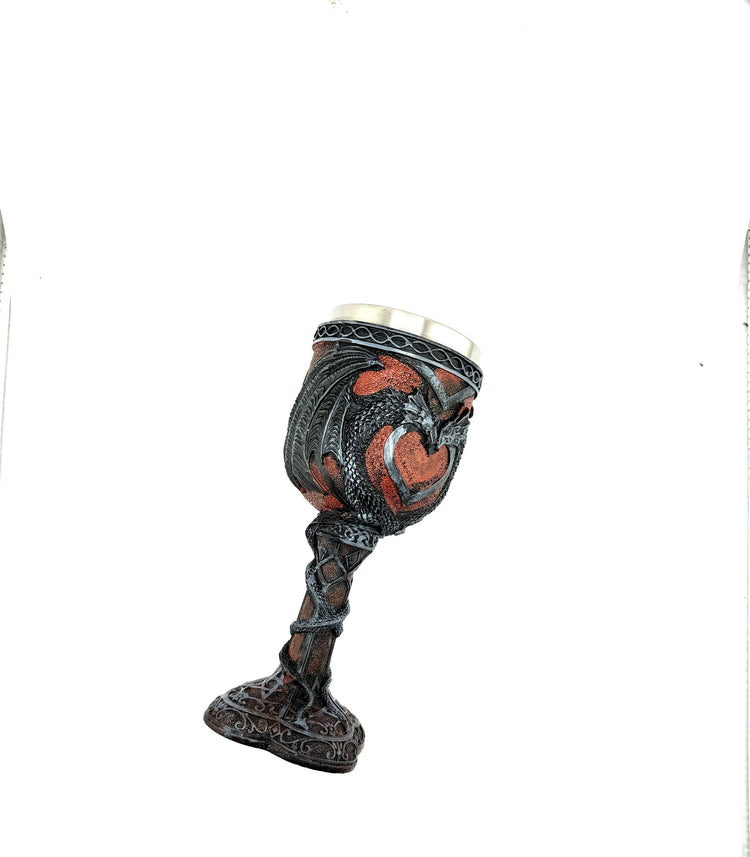 Medieval Dragon Heart Goblet