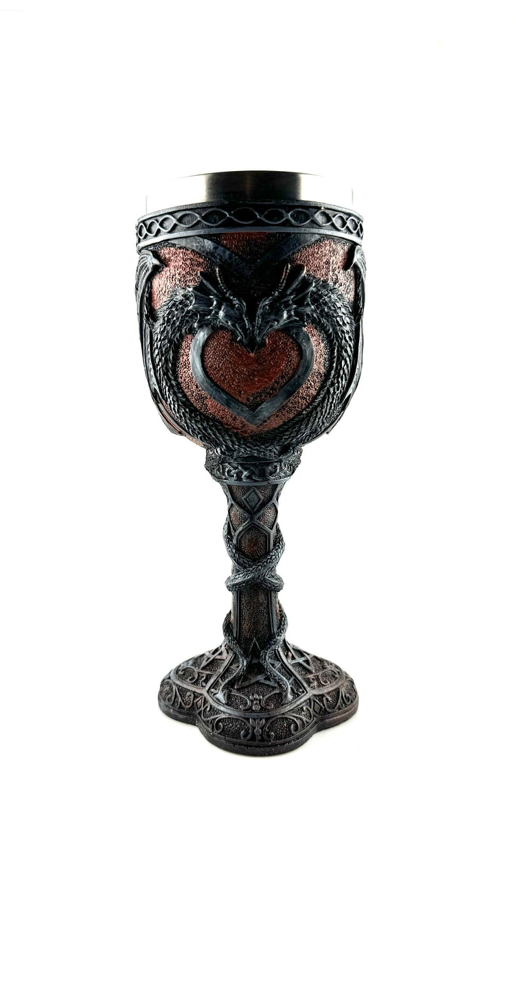 Medieval Dragon Heart Goblet
