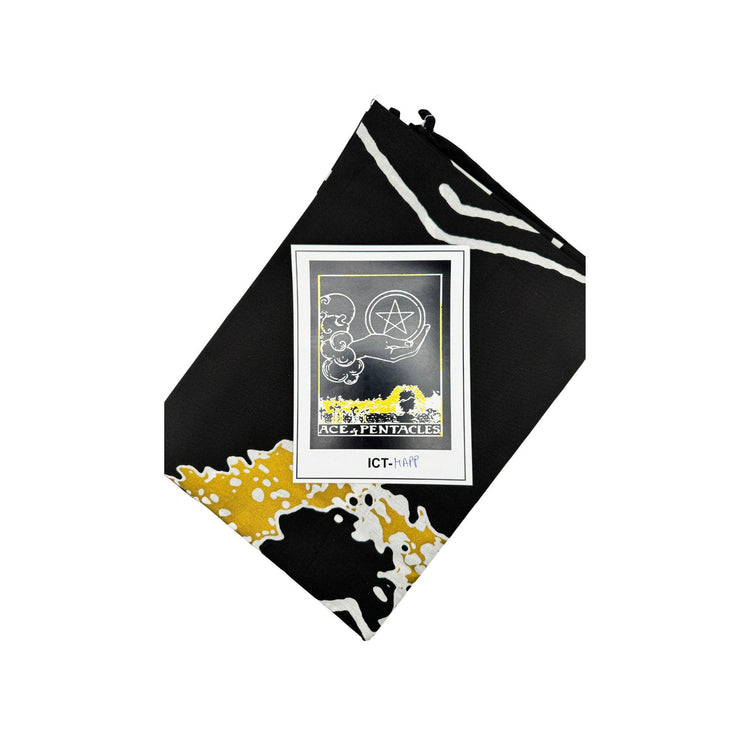 Ace of Pentacles cotton tapestry