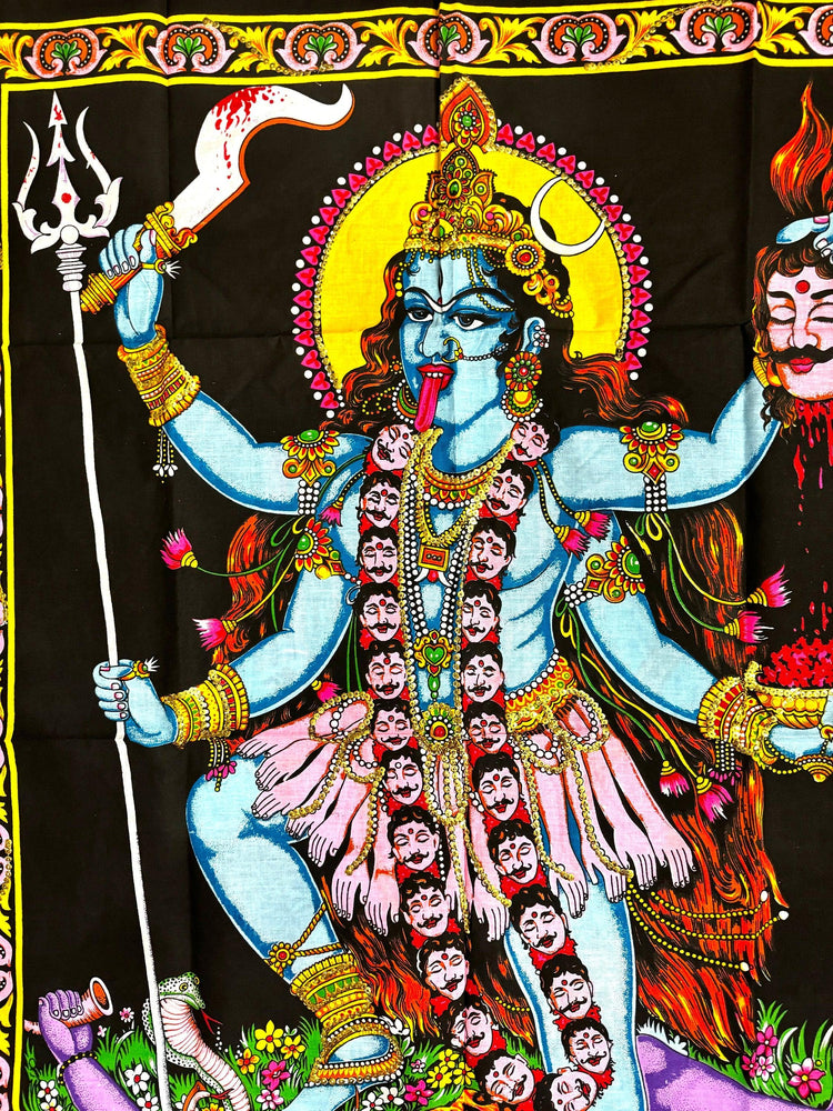 Kali Hand Painted Tapestry