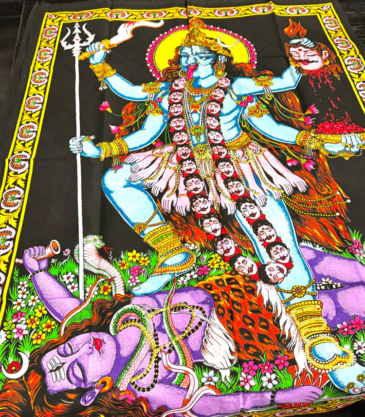 Kali Hand Painted Tapestry
