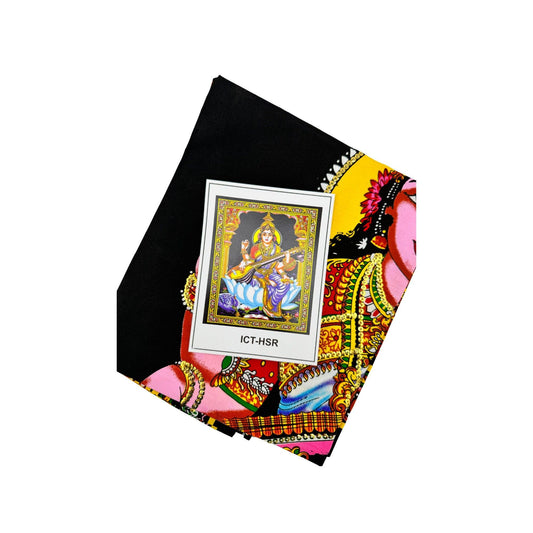 Saraswati hand painted tapestry