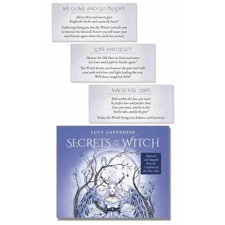 Light Gray Secrets of a Witch Affirmation Deck